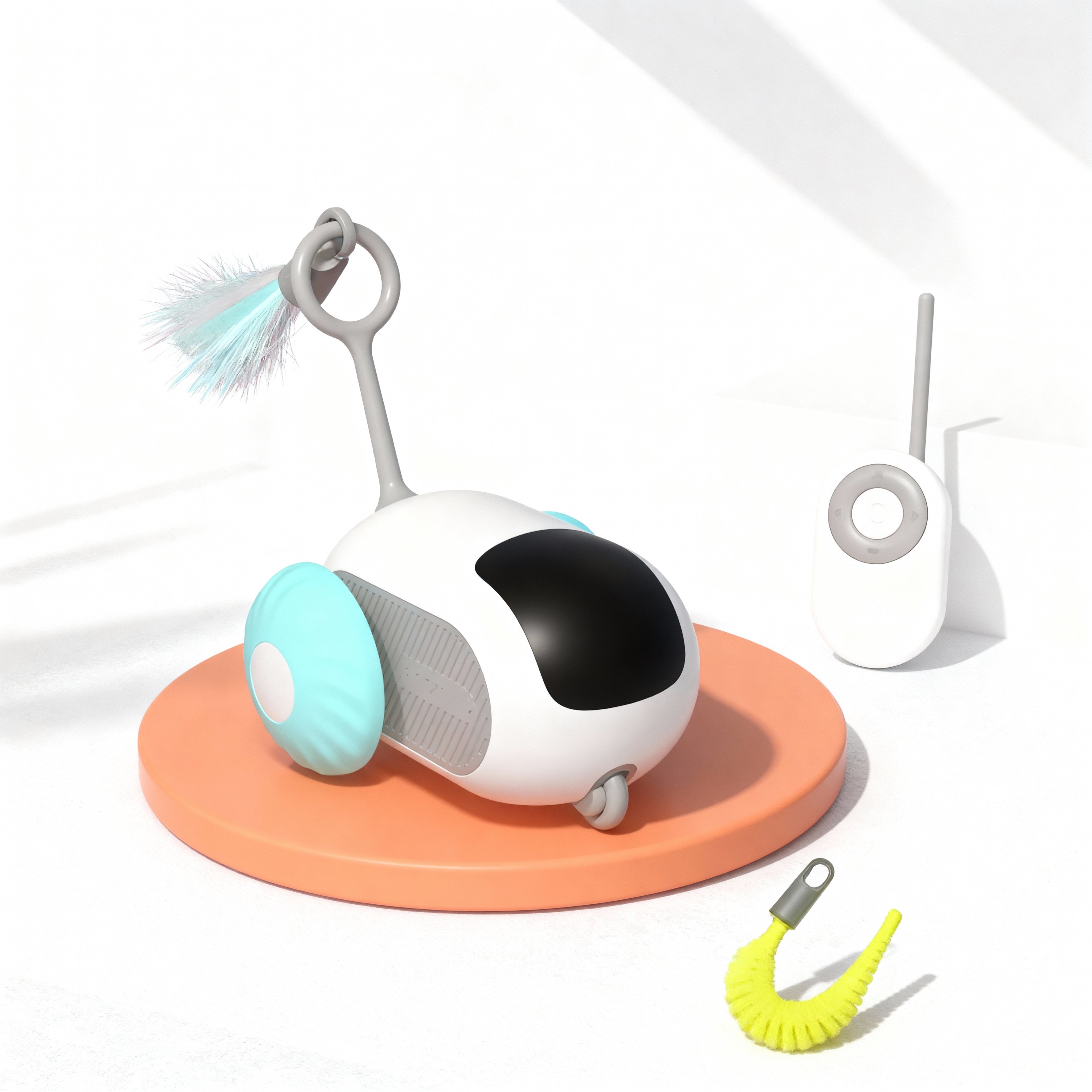 Interactive Self-Driving Pet Play Device