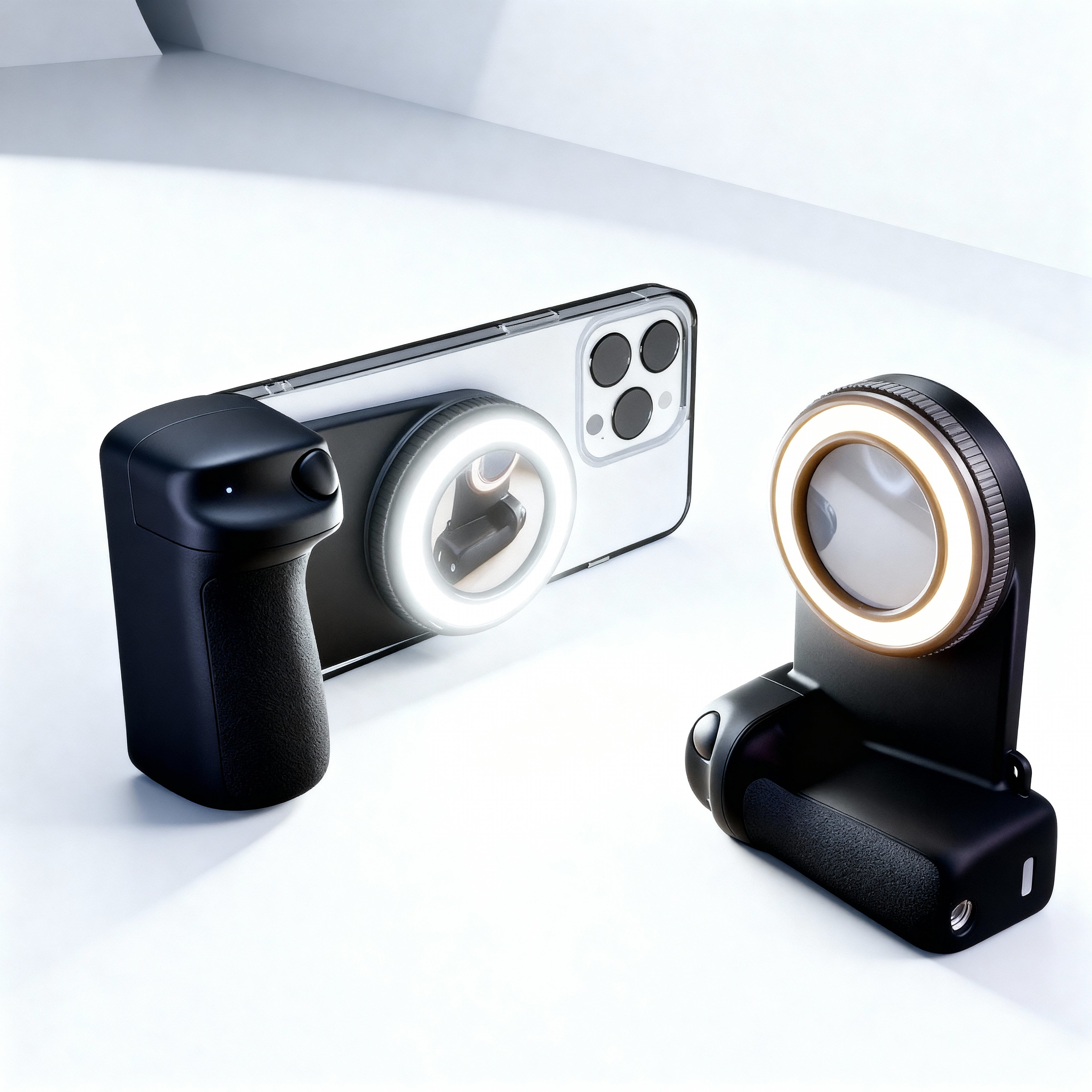 Mobile Phone Bluetooth Camera Aid Portable Fill Light